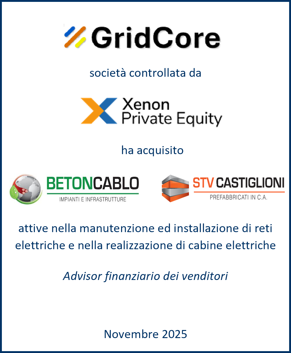 Azionisti di Betoncablo S.p.A. e STV Castiglioni S.r.l. img Azionisti di Betoncablo S.p.A. e STV Castiglioni S.r.l.